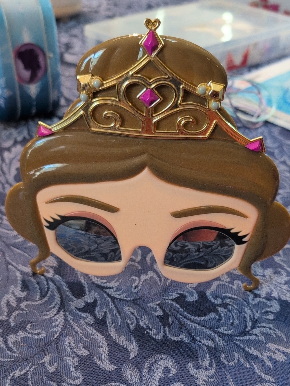 Princess Belle Sunglasses - Brown with Pink Accents